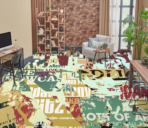 Old poster ske1878 floor - old,
