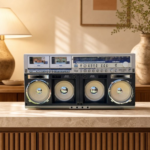 Sharp 1000 rare boombox - gf-1000,