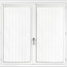 Lot de 2 voilages 60x120 cm
