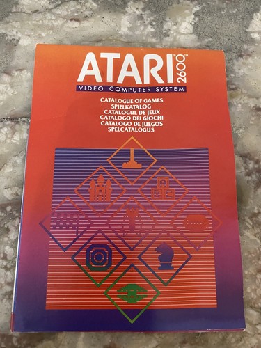 Atari 2600 rare catalogue - atari,