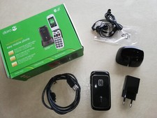Telephone mobile Sénior Doro PhoneEasy 610 noir complet avec accessoires