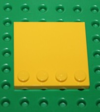 Lego Yellow Tile 4x4 ref