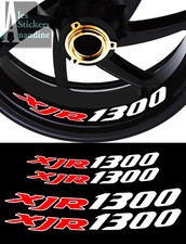 4 X STICKER LISERET JANTE LOGO