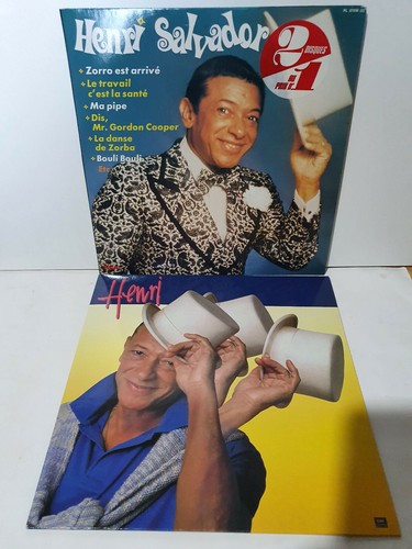 Lot albums 33t henri - 2, lp