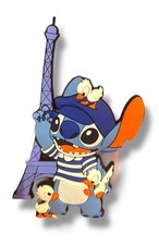 Disney magnet stitch eiffel - disney,