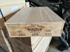 MARGAUX CHÂTEAU CANTENAC BROWN 2019 GCC CBO 6 BTLS PARKER:94+/100 EXCEPTIONNEL !