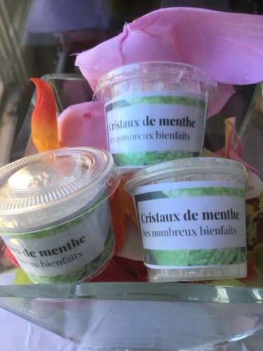 Cristaux menthe - cristaux,