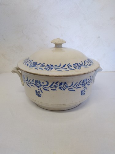 Soupière ancienne grès - soupière,