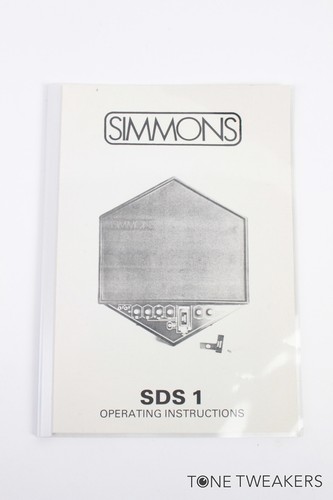 Simmons sds1 operating - simmons,