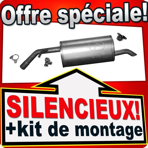 Silencieux arriere pour - silencieux,