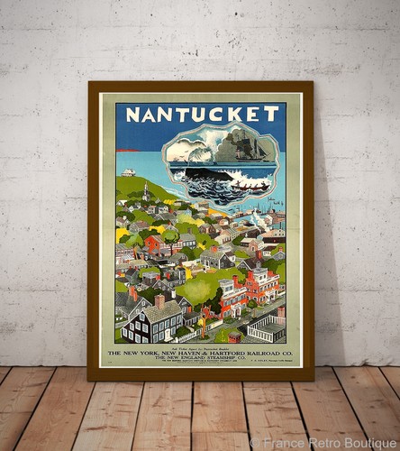 Nantucket vintage travel - vintage,
