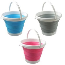 Seau Pliable Seau De Nettoyage Seau D'Eau Camping Seau De Pêche