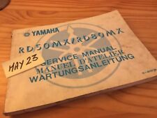 Yamaha RD50MX RD80MX RD 50 80