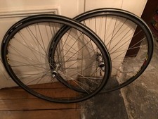 Paire de Roues Mavic Open Sup / Moyeux Dura-Ace à Pneus