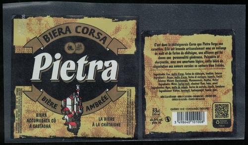 France lot etiquettes - 2, bière