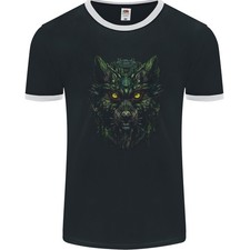 T-Shirt Ringer Cyber Wolf