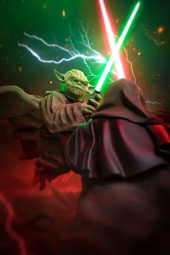Statue art star wars - star, emperor