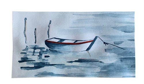Aquarelle peinture ancien - aquarelle,