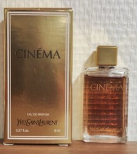 Eau de Parfum Cinéma d'Yves Saint Laurent 8 ml. Boîte . Très bon état