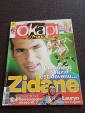 special Zinedine zidane-OKAPI N° 717/juin 2002 Magazine ados