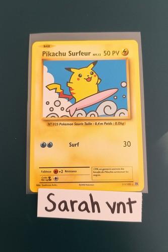 Carte pokémon pikachu - carte, :