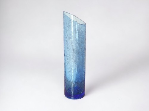 Vase obus verre ancien - verre,