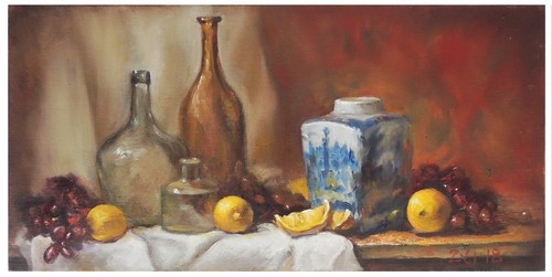 Original huile peinture - peinture, nature