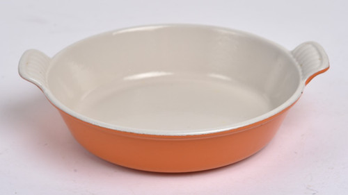 Creuset plat à - -,