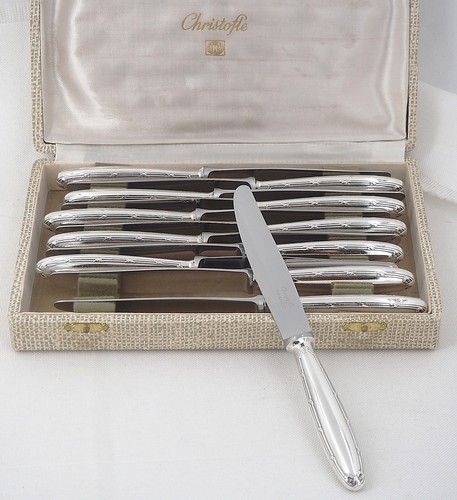 Christofle rubans couteaux - rubans,, 12