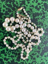 Ancien collier perles - de, de
