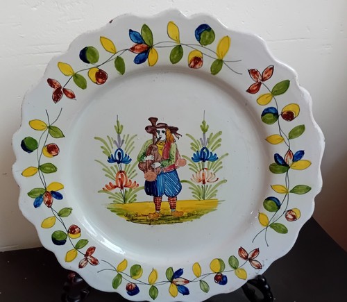 Malicorne assiette xixe 25 - xixe, d