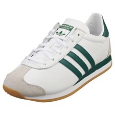 adidas Country Og Homme White Green Baskets - 37 1/3 EU