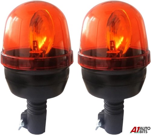 12v ampoule type gyrophare - 2x,