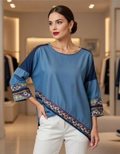 BLOUSE DESIGUAL   Jeans