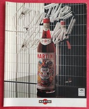 Publicité de presse: Boisson Alcoolisée MARTINI l'Apéritif  & Montre M HERBELIN