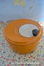 Essoreuse à salade orange vintage  Moulinex  fonctionne, S.G.D.G