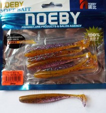Noeby pêche leurre souple odorant Texan Minnow 10cm 5g couleur 209