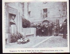 1931  --  DOLE INAUGURATION BUSTE DE PASTEUR  H686