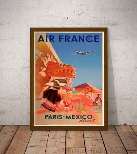 Poster affiche air france - poster-affiche,