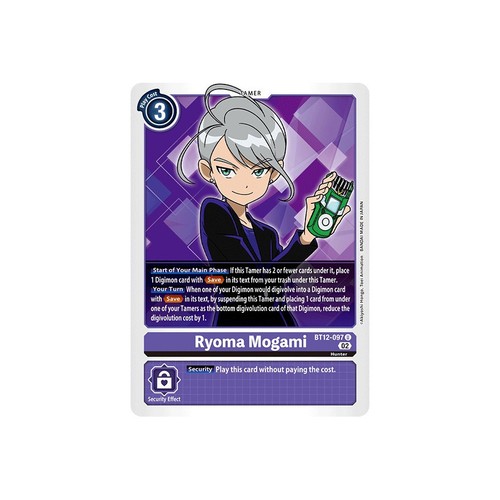 Digimon tcg bt12 097 ryoma - digimon, bt12-097
