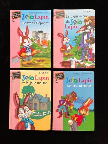 Lot livres jojo lapin - livres,