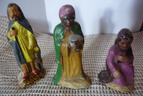 Anciens santons creche - anciens, de