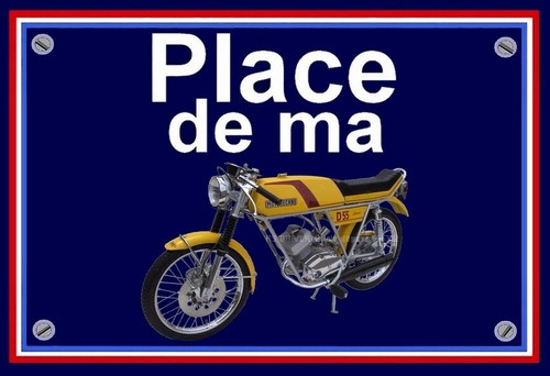 Plaque place de ma - plaque, "
