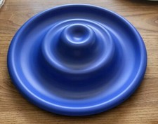 ALESSI corbeille bol à fruit Ondula Achille CASTIGLIONI 1996 Acier Bleu coupelle