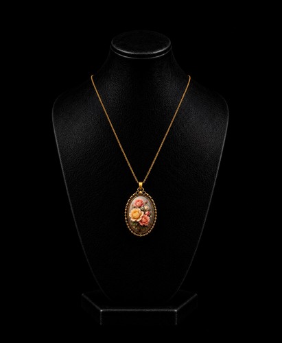Collier plaqué femme - femme, –