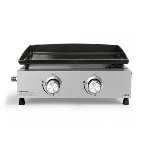 Livoo plancha gaz 5000w plaque - gaz,