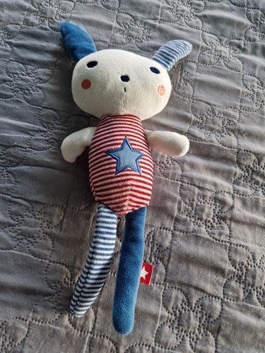 Doudou lapin tape l oeil - lo/doudou,