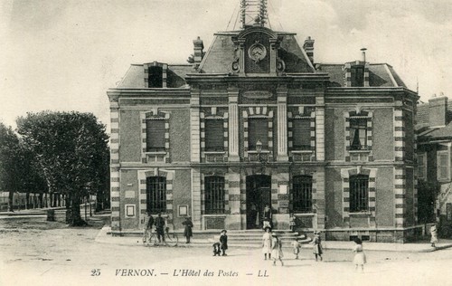 Carte vernon hôtel - carte,