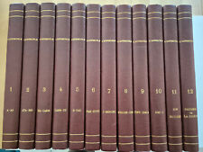 Lot collection complète en 12 volumes encyclopedie de l'automobile ALPHA AUTO