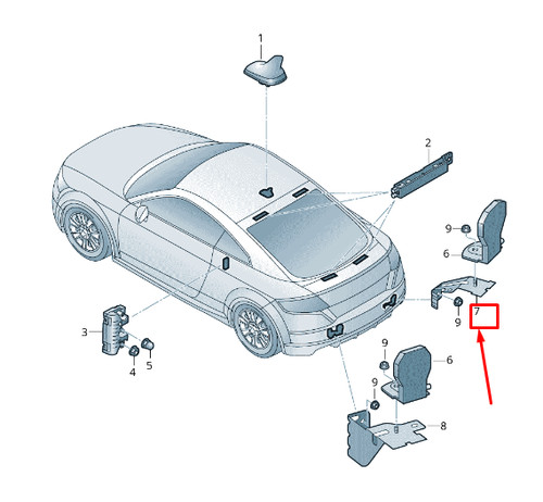 Support antenne de - support,